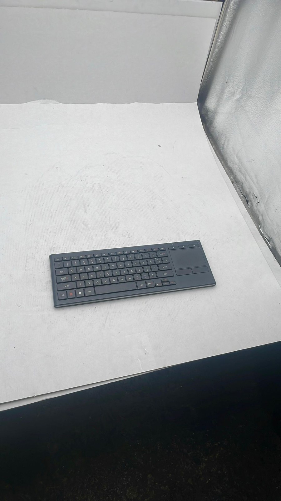 Logitech K830 Wireless Illuminated Keyboard With Built-In Touchpad Black