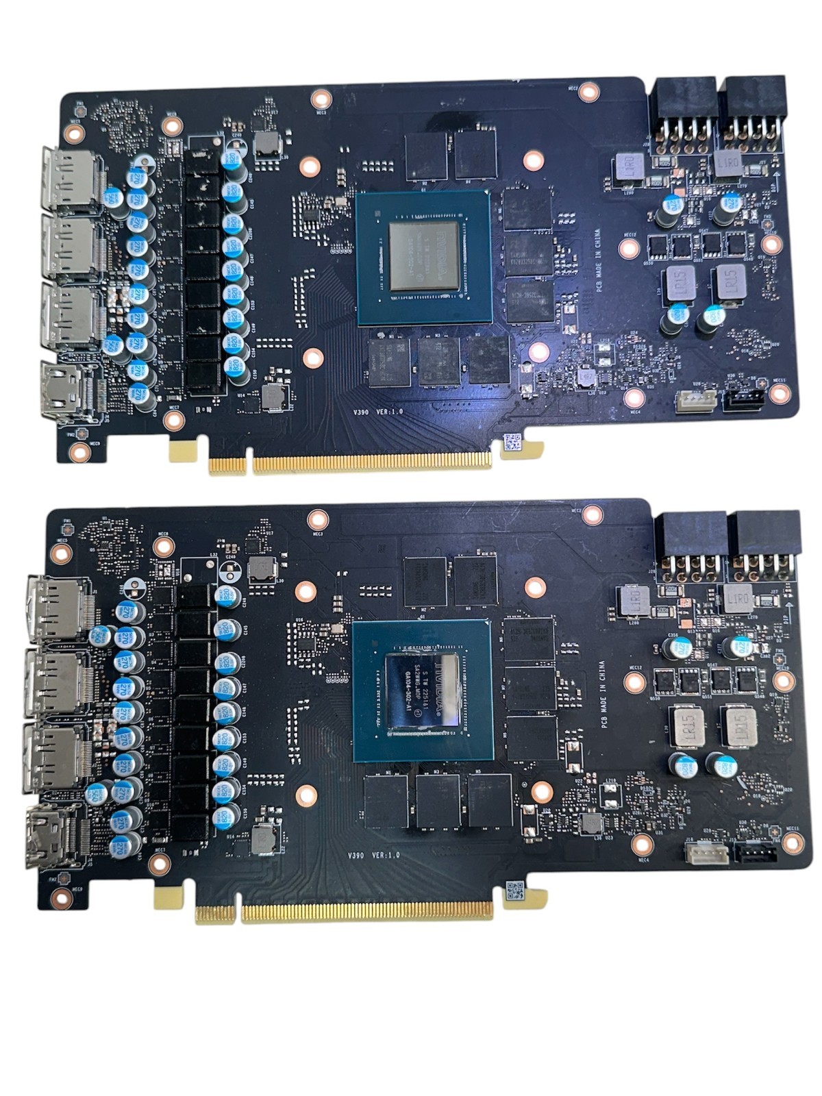 2X:  V390 VER 1.0 BOARD FOR MSI GeForce RTX 3070 8GB GDDR6 GRAPHIC CARD - AS IS