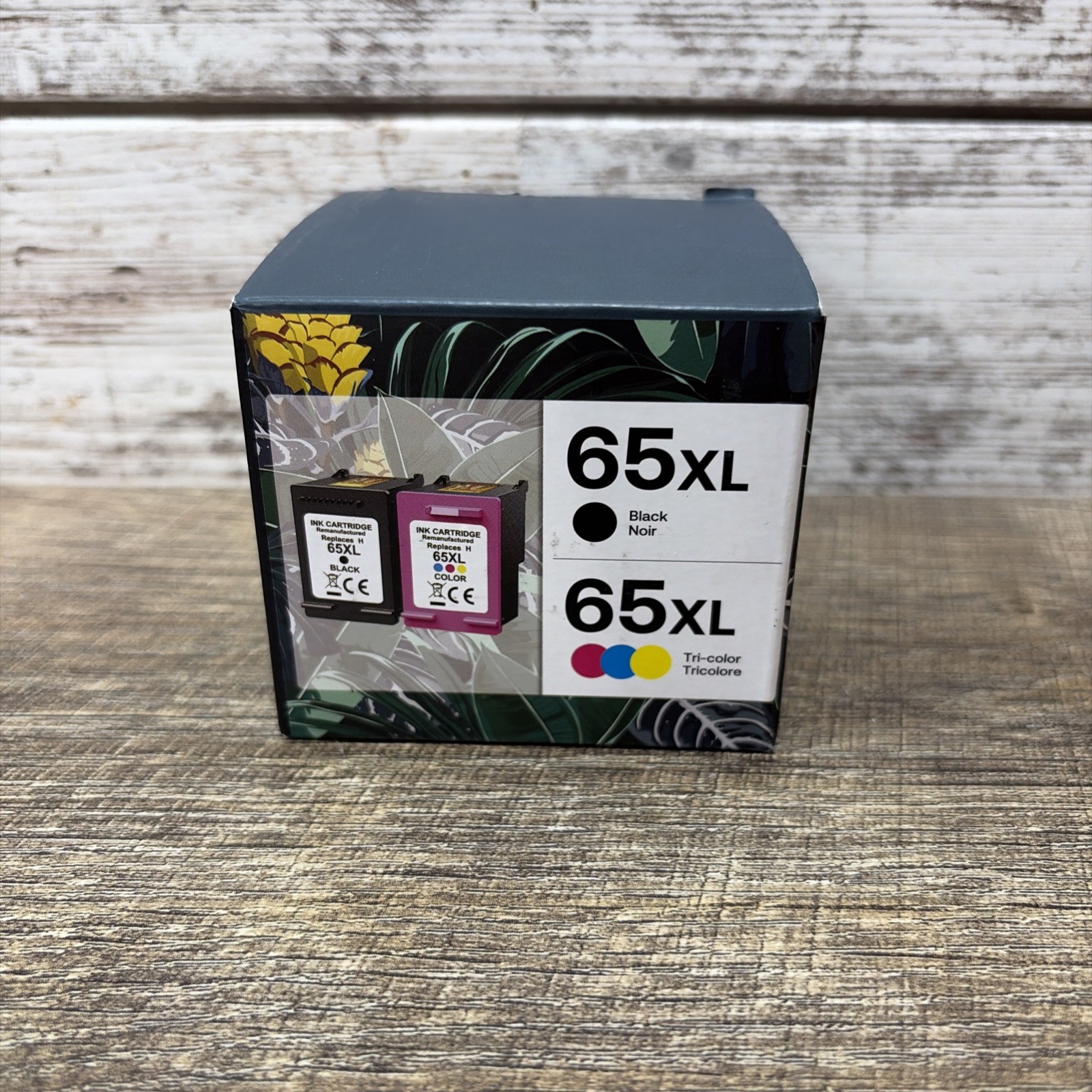65XL For HP Black & Tri-Color Ink Cartridges 2-Pack Original New