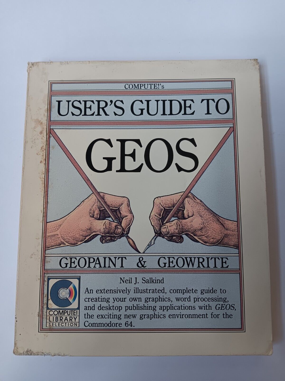 Computes Users Guide To GEOS Geoprint & Geowrite Commodore 64 Book