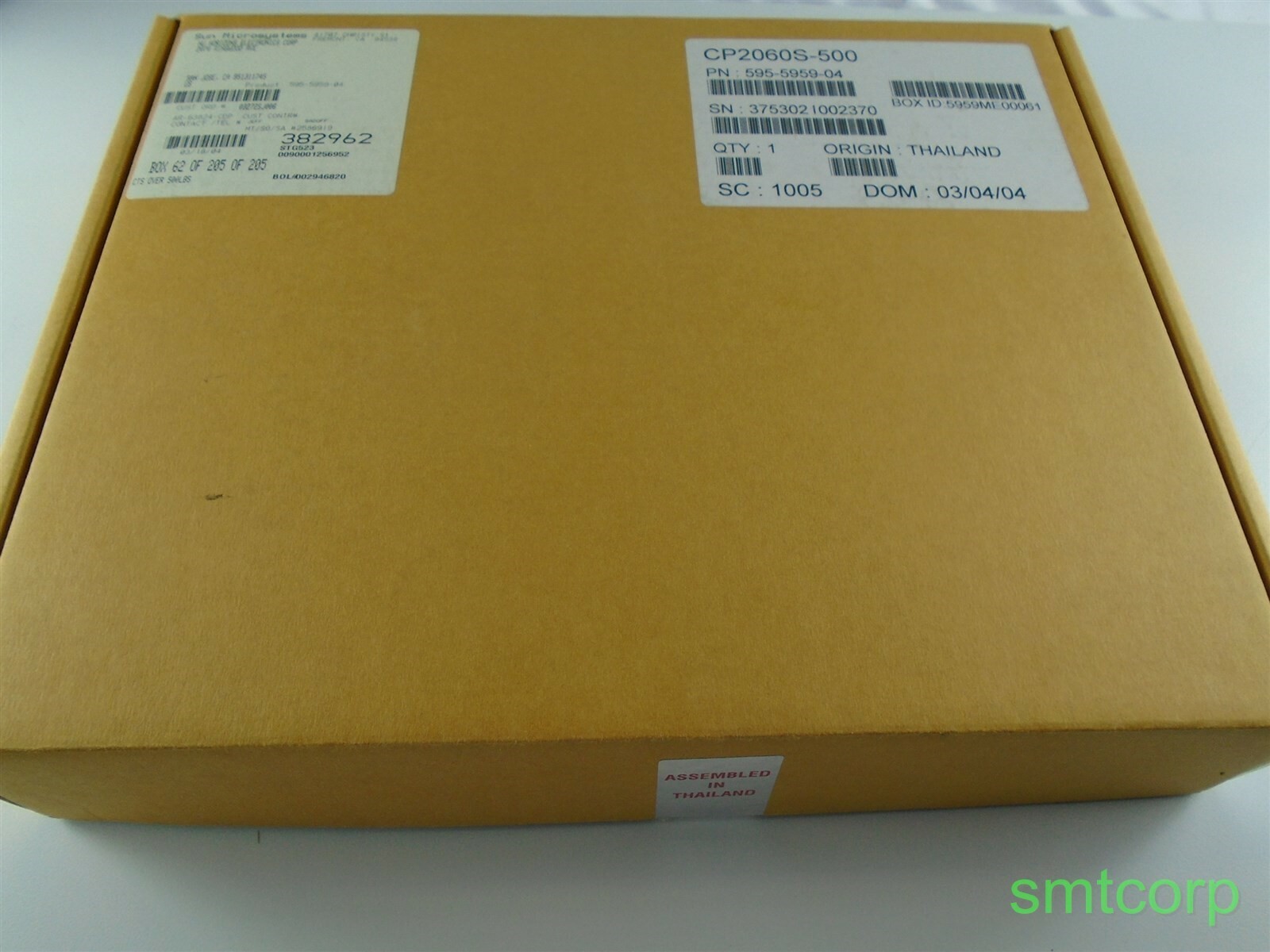 SUN Microsystems 375-3021 Netra Cp2060 500mhz Processor. New Bulk Pack. 