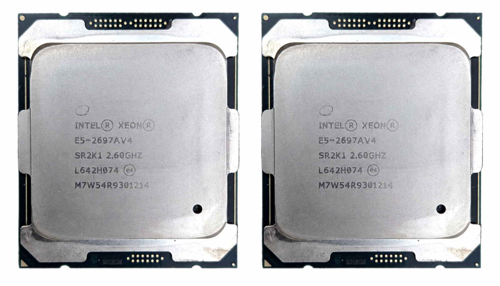 2Pcs Matched Pair Intel Xeon E5-2697A V4 2.6GHz 16-Core LGA2011 SR2K1 CPU