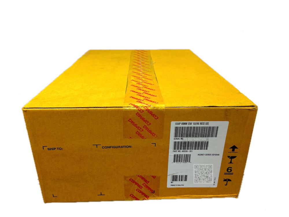 400336-001 I New Sealed HP Compaq 1X4-Port Single User KVM Switch 147092-001