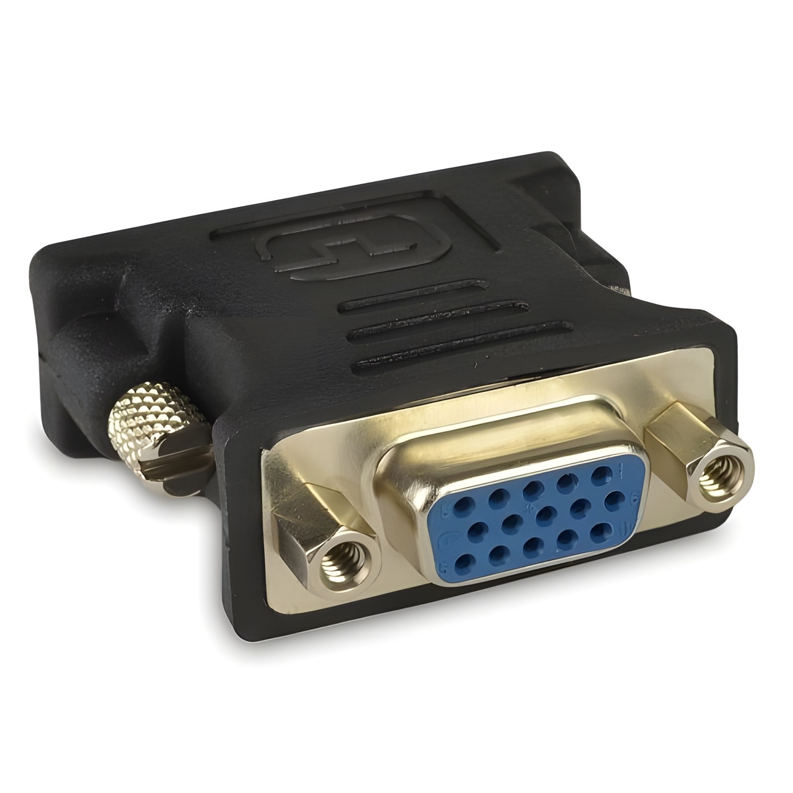 HP DVI-I Dual Link Male to VGA Female 15-Pin Adapter 04AB-008M000 Converter PC