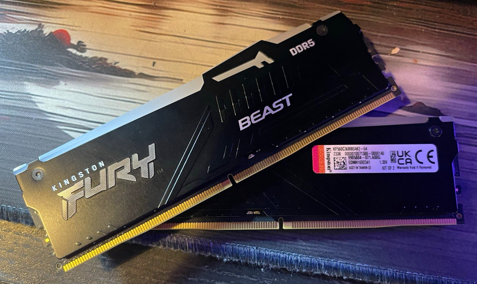 Kingston FURY Beast 64GB (2x32GB) DDR5-6000 DIMM EXPO/XMP 3.0 KF560C36BBEAK2-64