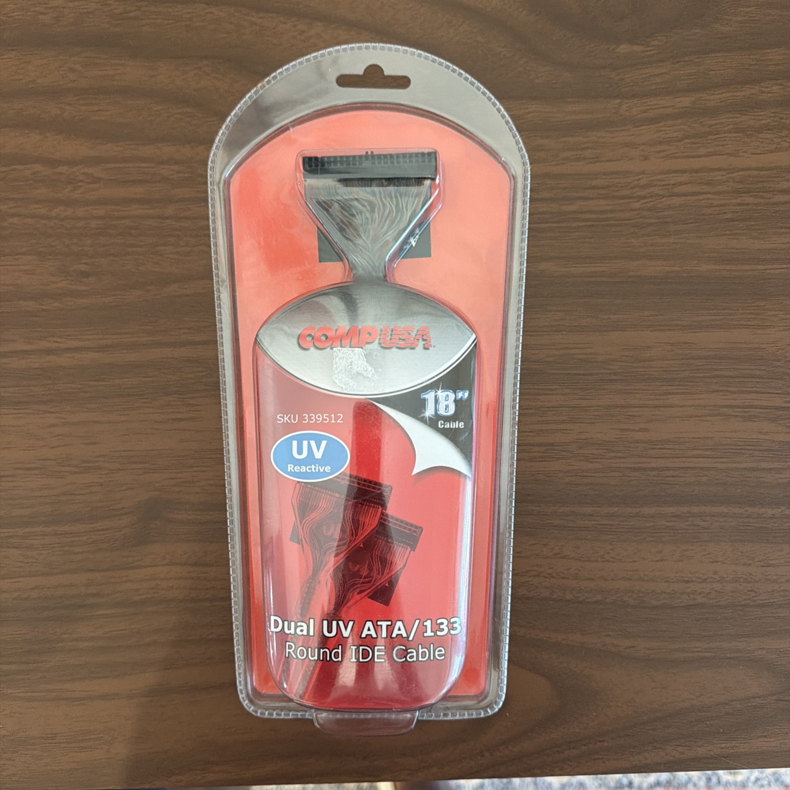 Comp USA 18” Dual UV ATA/133 cable