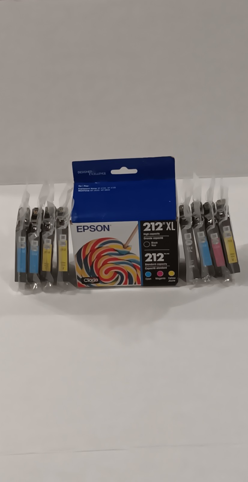 Lot (12) Genuine Epson 212 / 212XL Ink Cartridge Sets OEM Factory Sealed 03/2028
