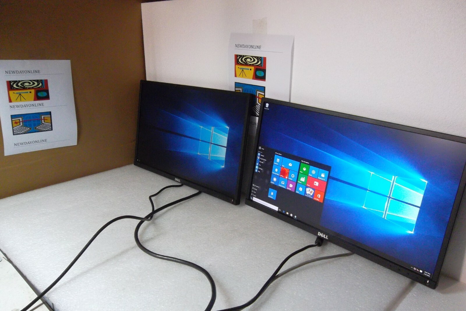 LOT-2 Dell P2217H 22" IPS LED Monitor HD 1080p w/USB 3.0 HDMI DP P2217Hb 668VC