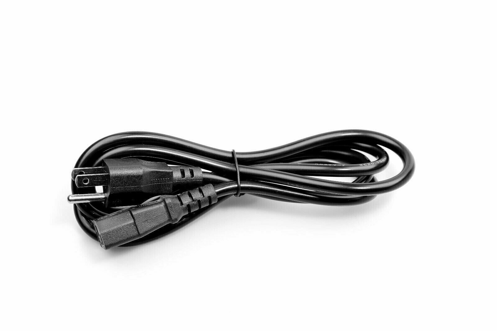 100 Lot Power Cord Cable Desktop Computer Monitor 6ft IEC320 3-Prong Heavy Duty