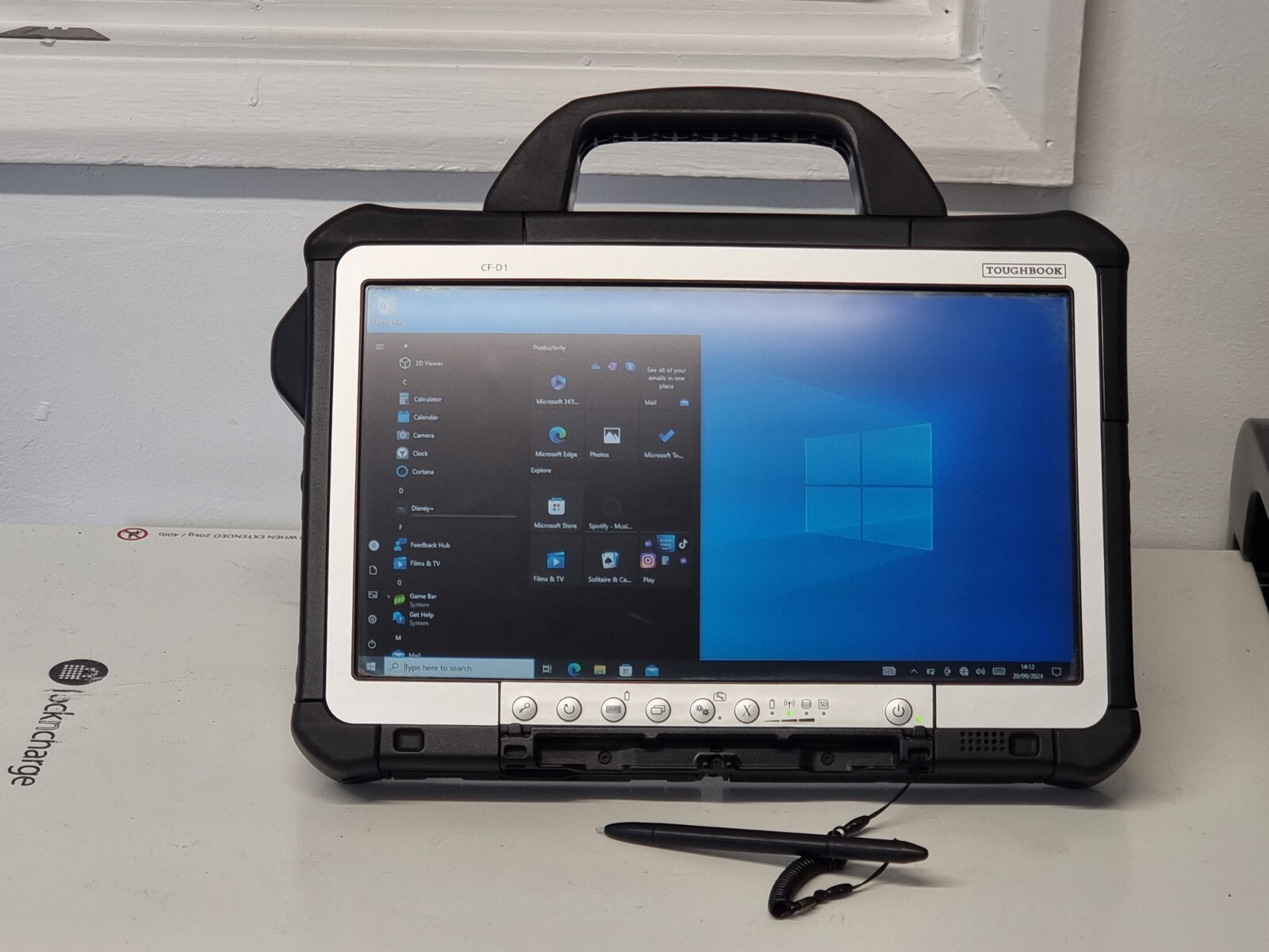 PANASONIC TOUGHBOOK CF-D1 MK3 i5-6300U 2.40GHZ 8GB 500GB SATA XENTRY TABLET #EE#