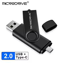 2-in-1 USB Type-C OTG Flash Drive 16GB 32GB 64GB 128GB USB 2.0 Memory Stick