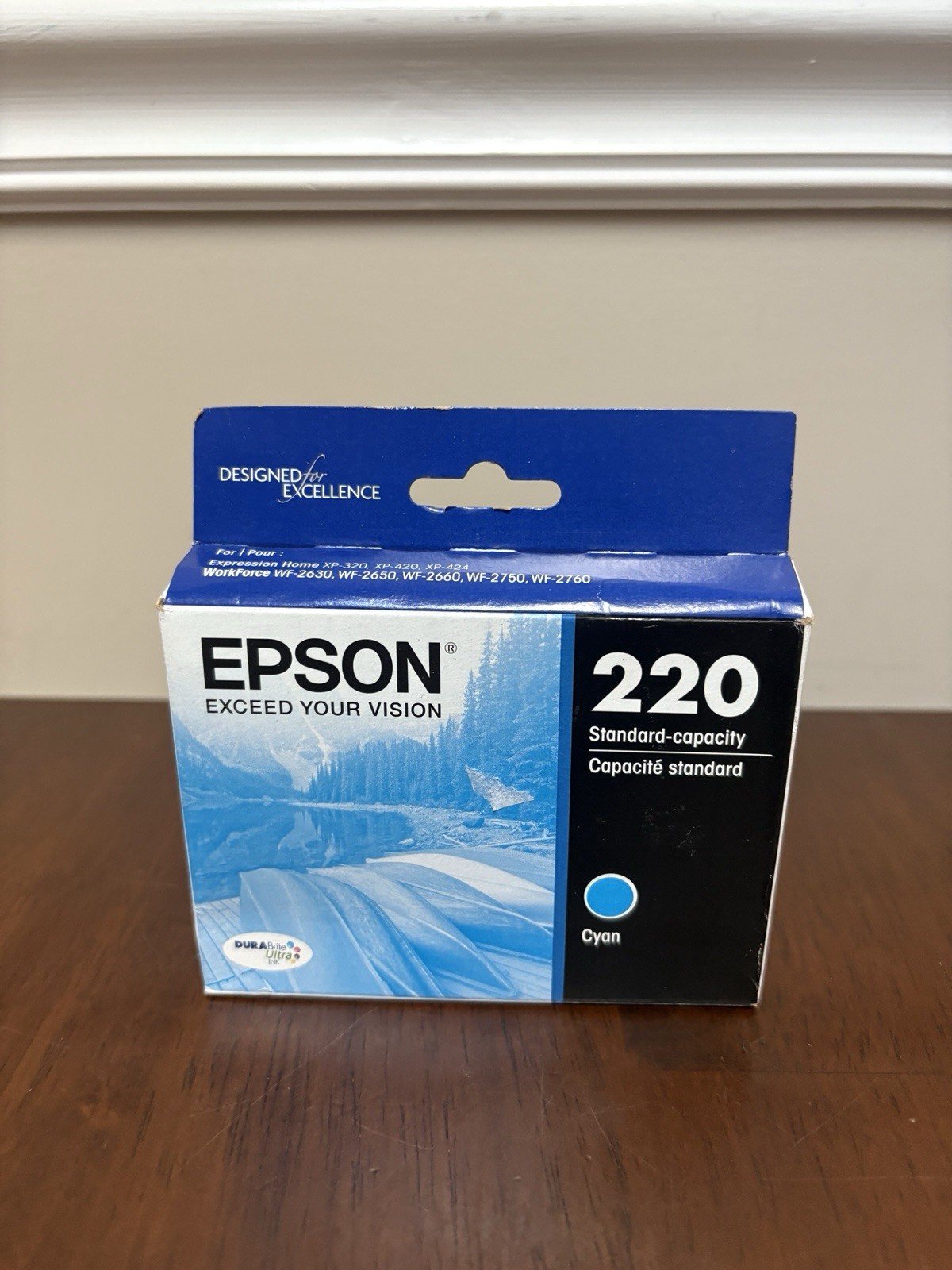 Epson 220 Cyan Standard Capacity Cartridge Expiration 06/25