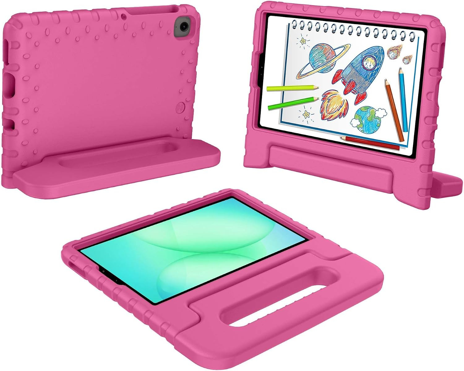 Rugged Kids Case for Galaxy Tab A11/A9 8.7 Inch with Handle Stand