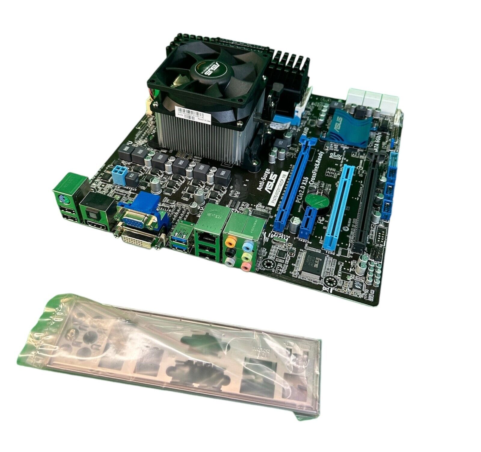Bundle ASUS F1A75-M/CM1740/DP_MB FM1 8GB DDR3 + AMD A6-3650 2.6GHz + I/O Shield