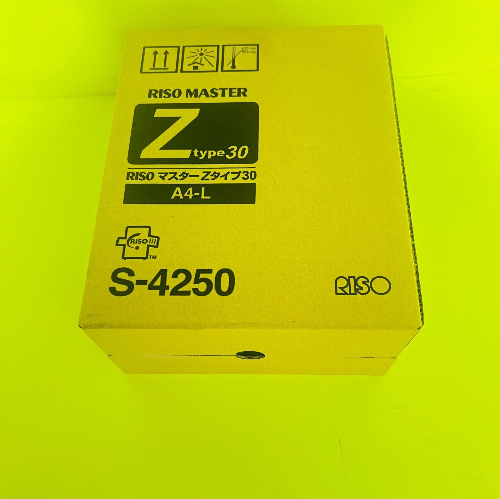 RISO Master S-4250 Ztype30 Paper 1 Box 2 Rolls Z30 S-8188UA For EZ220, EZ221U