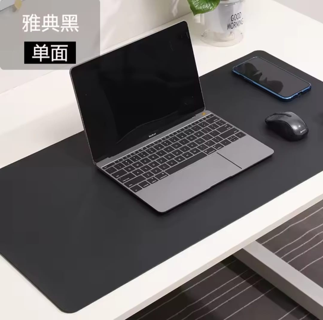 Large Size Office Computer Desk Protector Mat PU Leather Waterproof Non Slip Mou