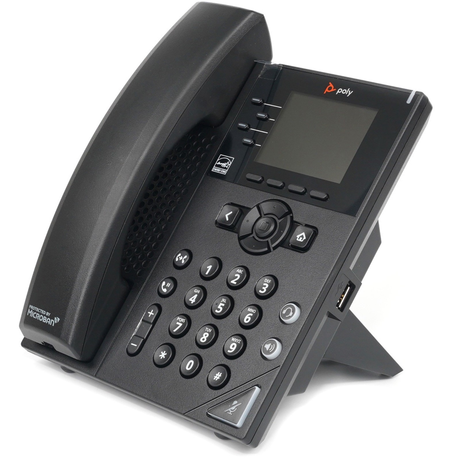 Polycom Poly VVX 250  VoIP 4-Line Office Business Phone 2200-48820-025