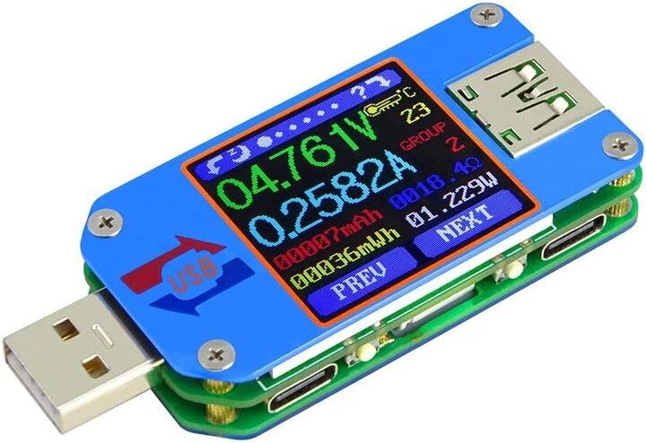 UM25C USB Test Meter Voltage Current Bluetooth Battery Power Charger Multimeter
