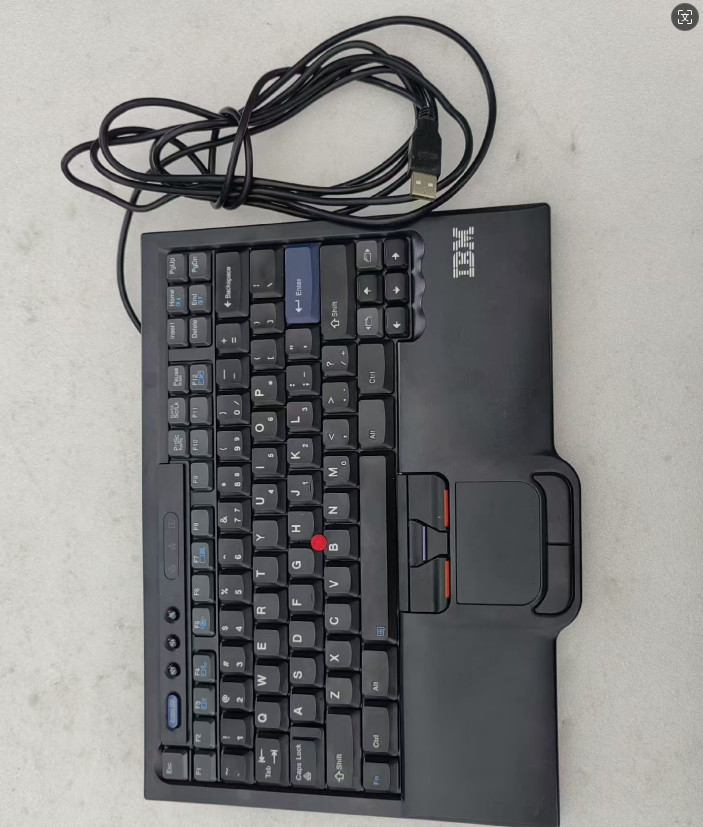 Genuine SK-8845RC for Lenovo ThinkPad UltraNav USB Keyboard Trackpoint US Newest