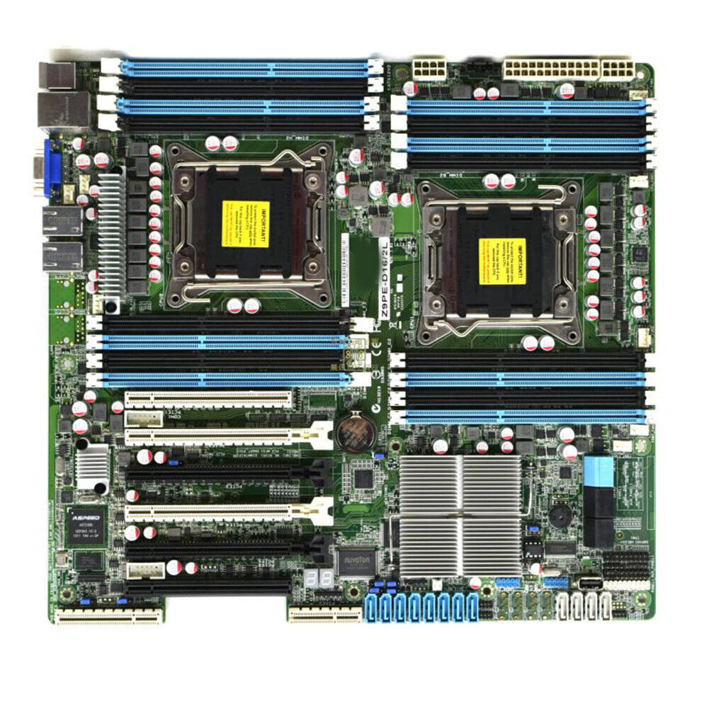 For ASUS Z9PE-D16C/2L motherboard C602 LGA2011 16*DDR3 512G VGA ATX Tested ok