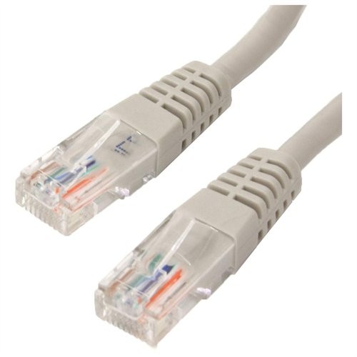 4xem 4XC6PATCH100GR 100ft Cat6 Grey Molded Patch Cabl Cable