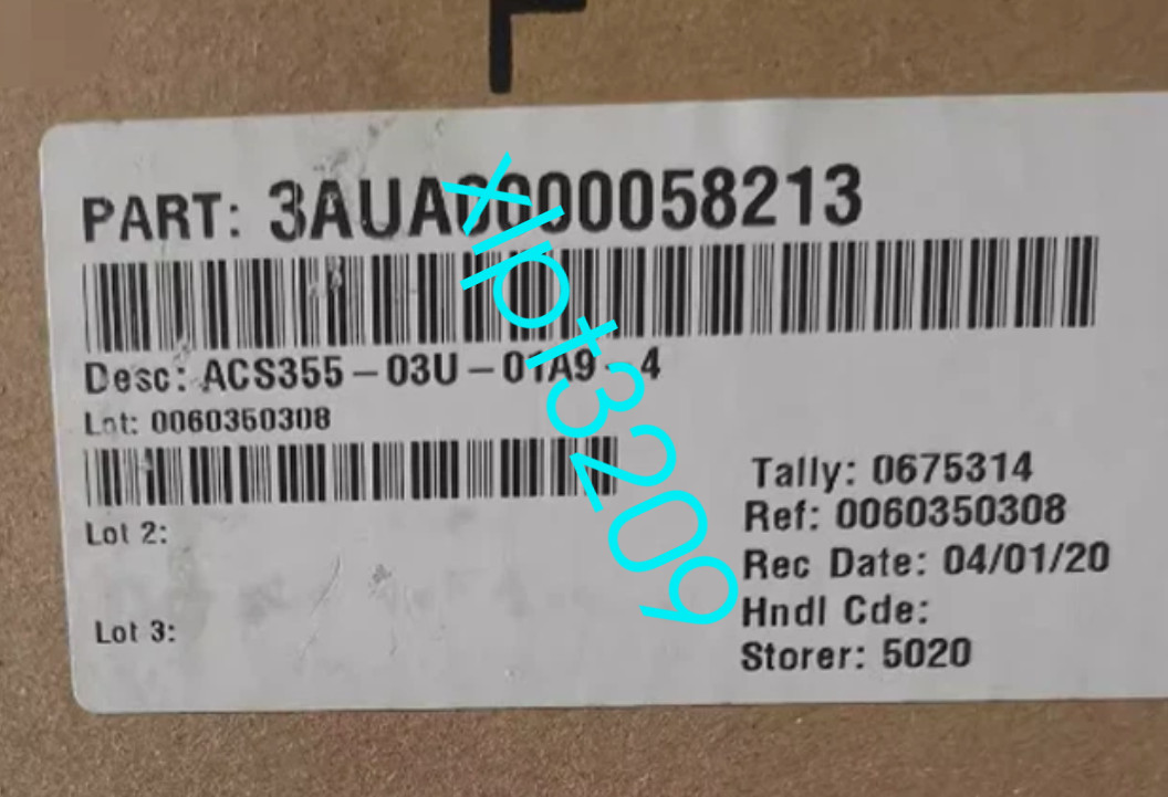 ACS355-03U-01A9-4 ABB inverter brand new FedExor DHL