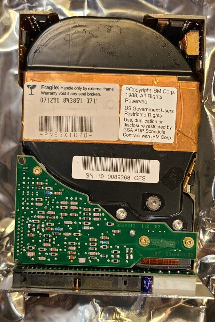 IBM AS400 AS/400 9402 Y10 160MB Disk Unit FC 2531 93X1070 93X2490 w/o jumper
