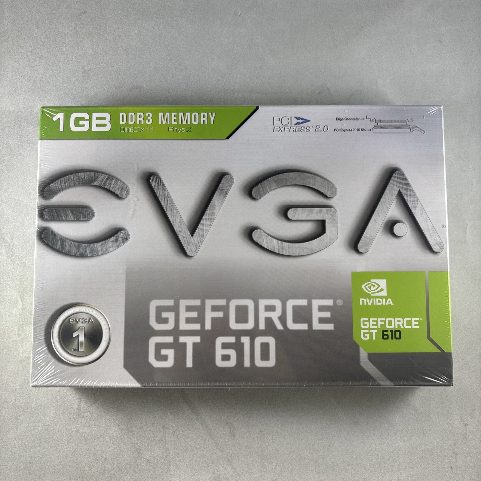EVGA 01G-P3-2616-KR GeForce GT 610, (1 GB) 64-bit DDR3 PCI Express 2 0 x16
