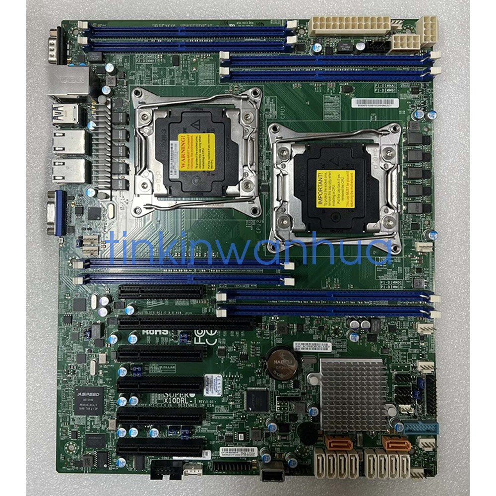 For Supermicro X10DRL-i Intel C612 Chipset LGA 2011 DDR4 ATX Server Motherboard