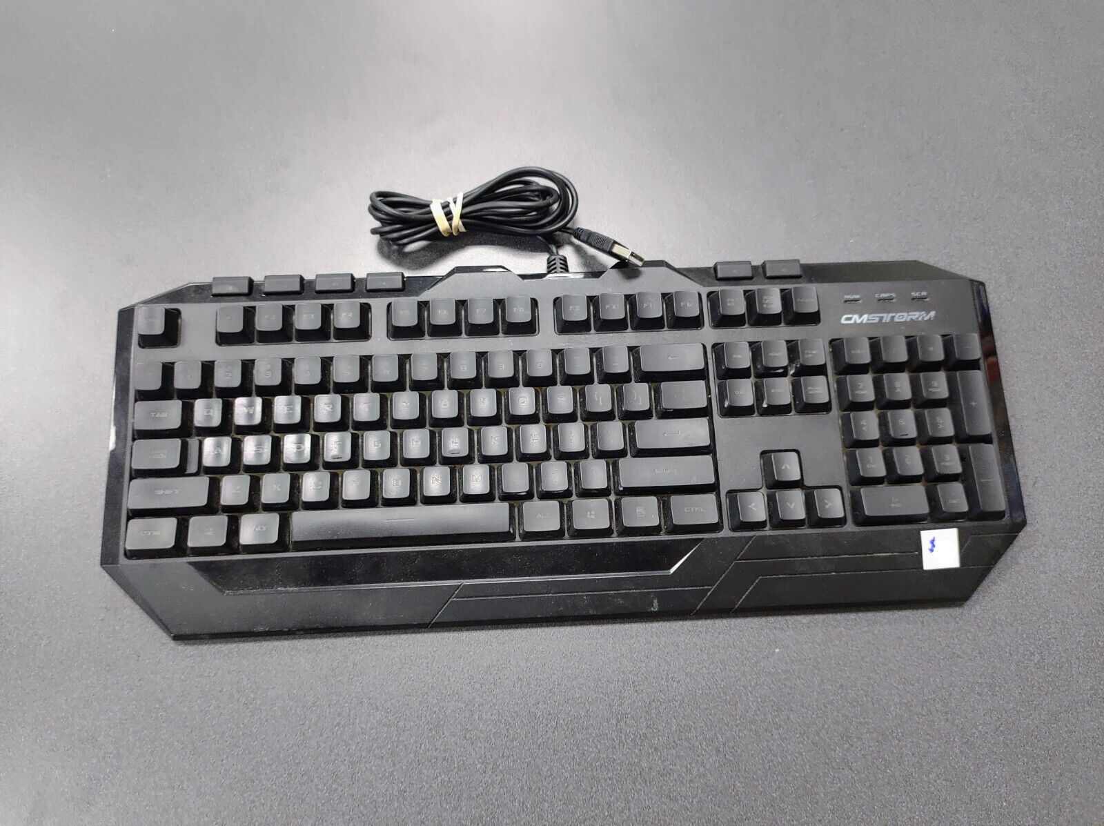 Cooler Master Devastator Keyboard Model SGB-3011-KKMF1 RGB Wired Tested Works