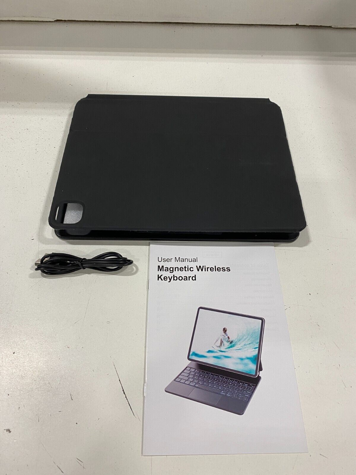Magnetic Wireless Laptop Keyboard, iPad Pro 3,4,5,6 Gen