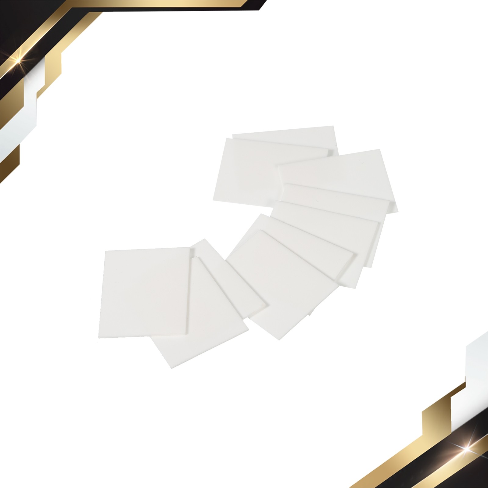 30 x Alumina Ceramic Sheet Cooling Pad Insulating Sheet 28x22x0.65mm