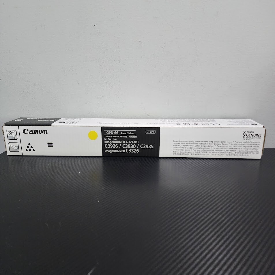 Canon GPR-66 5756C003AA Yellow High Yield Toner Cartridge