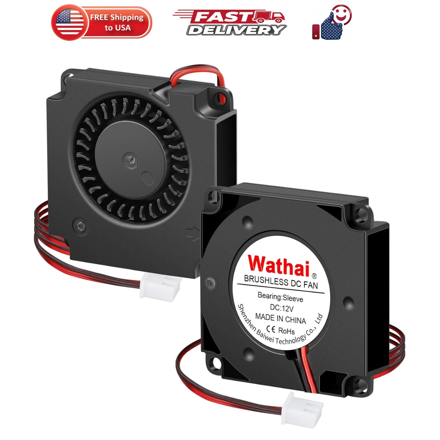 4010 40mm Blower Fan 12v Centrifugal Fan for DIY 3D Printer Cool