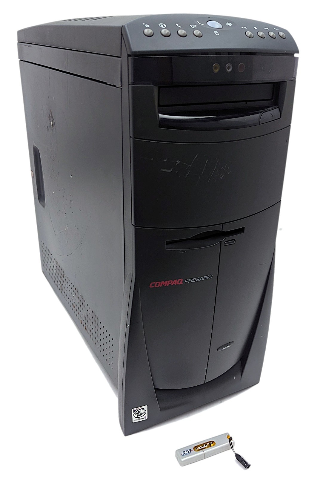 Compaq Presario 4850 Desktop Pentium II 300MHz ATI 3D Rage Retro Gaming Win 95