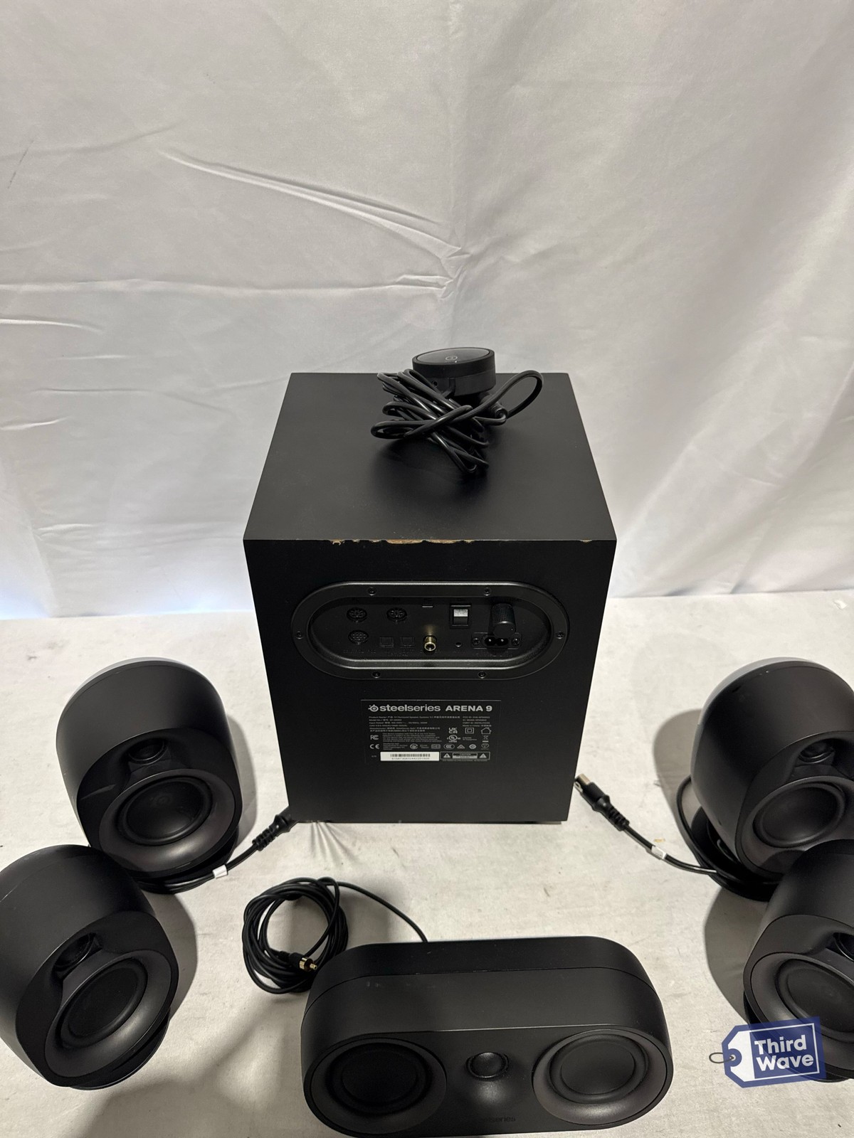 SteelSeries Arena 9 Illuminated 5.1 Desktop Gaming Speakers 61547