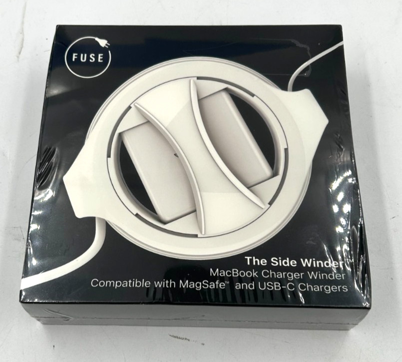 Fuse Reels THE SIDE WINDER Macbook Charger Winder For Apple Magsafe USB-C