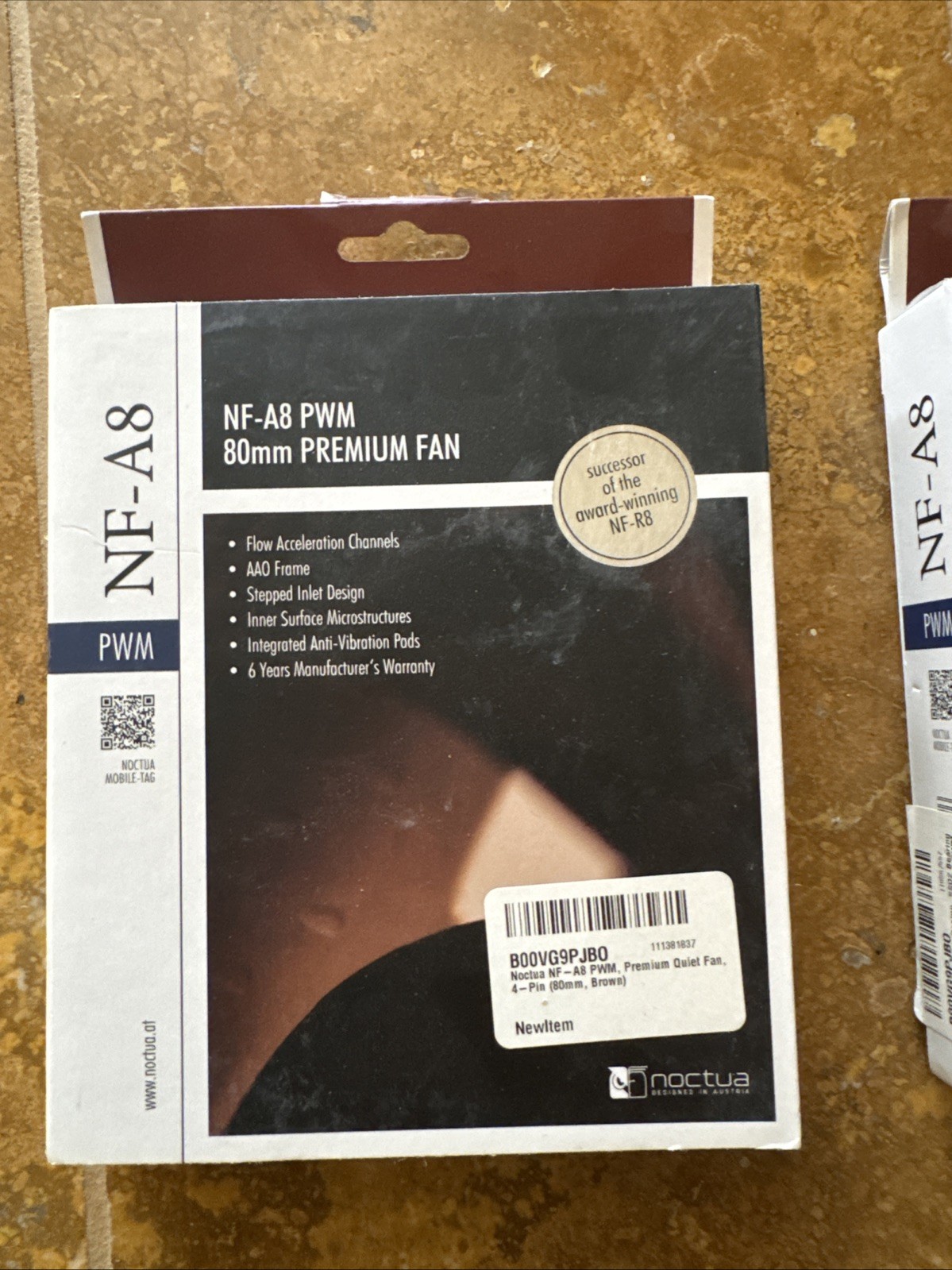 Noctua NF-A8 PWM, Premium Quiet Fan, 4-Pin (80mm, Brown)