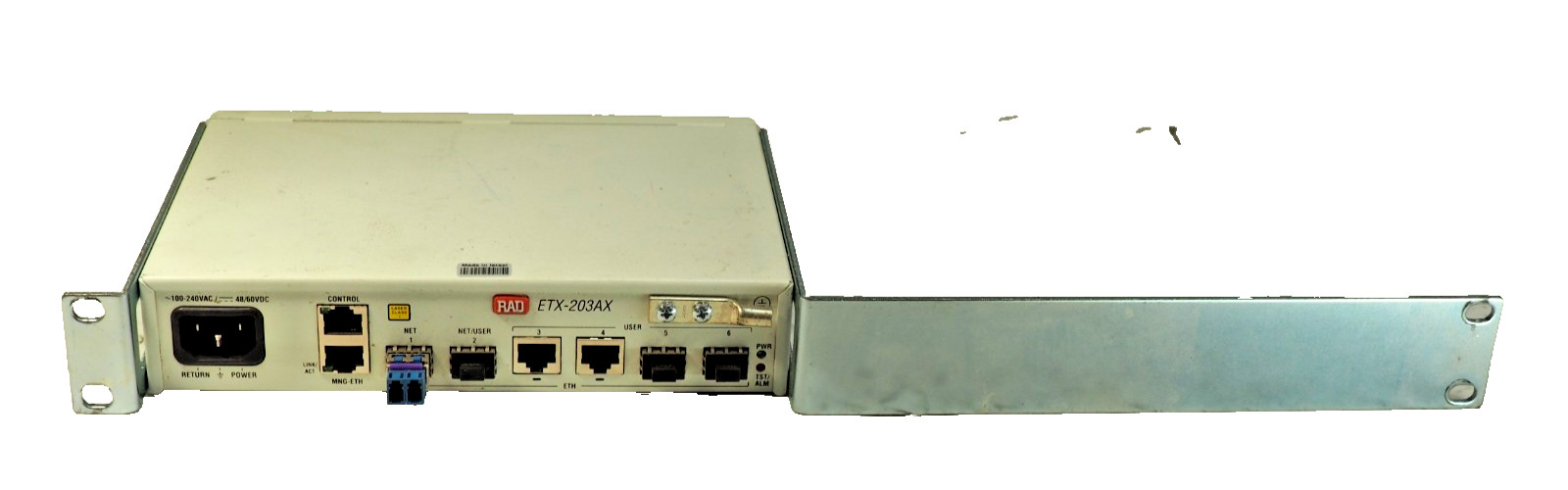 RAD Carrier Ethernet Demarcation Device ETX-203AX 6661650000 w/Ears