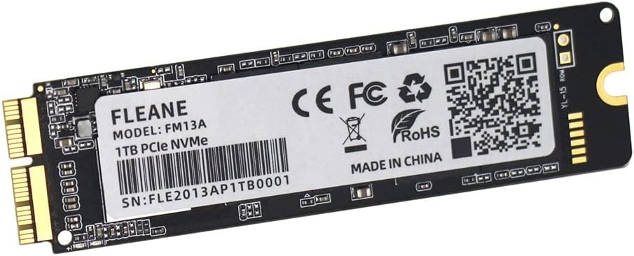SSD Upgrade Kit MacBook Air A1466 256GB NVME DIY Tools