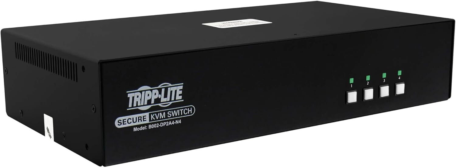 New Tripp Lite Secure KVM Switch 4-Port Single Head B002-DP1A4-N4