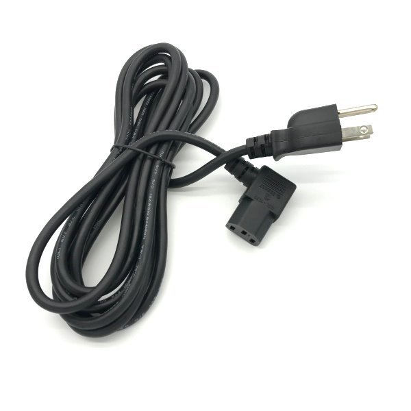 10FT RIGHT ANGLED 90° AC REPLACEMENT POWER CABLE CORD FOR SAMSUNG LG LCD TV HDTV