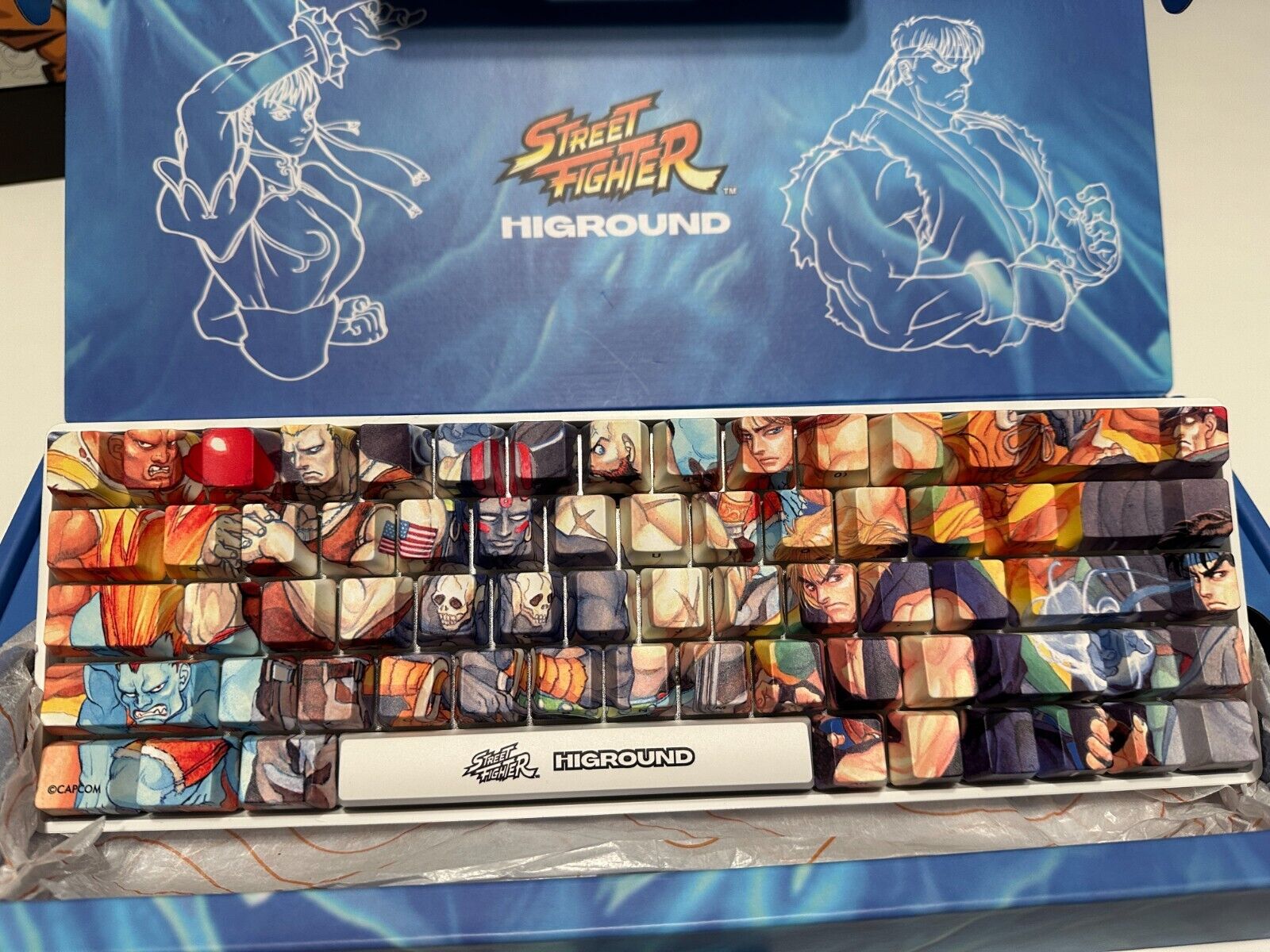 Higround x Street Fighter Mashup Base 65 Keyboard