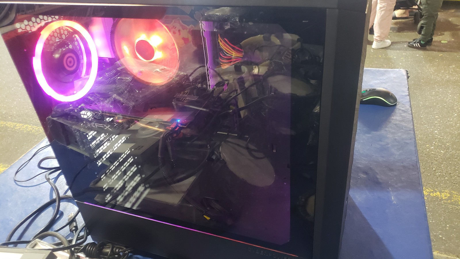 Custom Gaming PC AMD Ryzen 5 5500 8GB 128GB SSD + 1TB HDD Win 11 Radeon RX 570