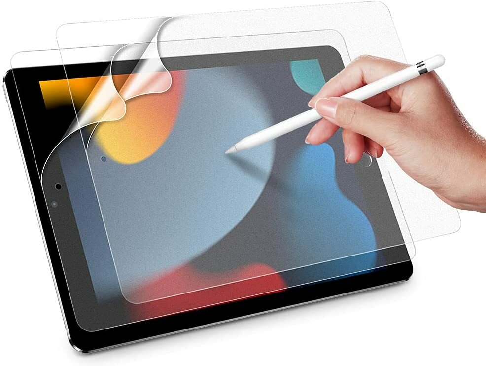 [Fits iPad 9th 10.2"] 3pcs Anti Glare Matte Screen Film for Drawing/Writing/Game