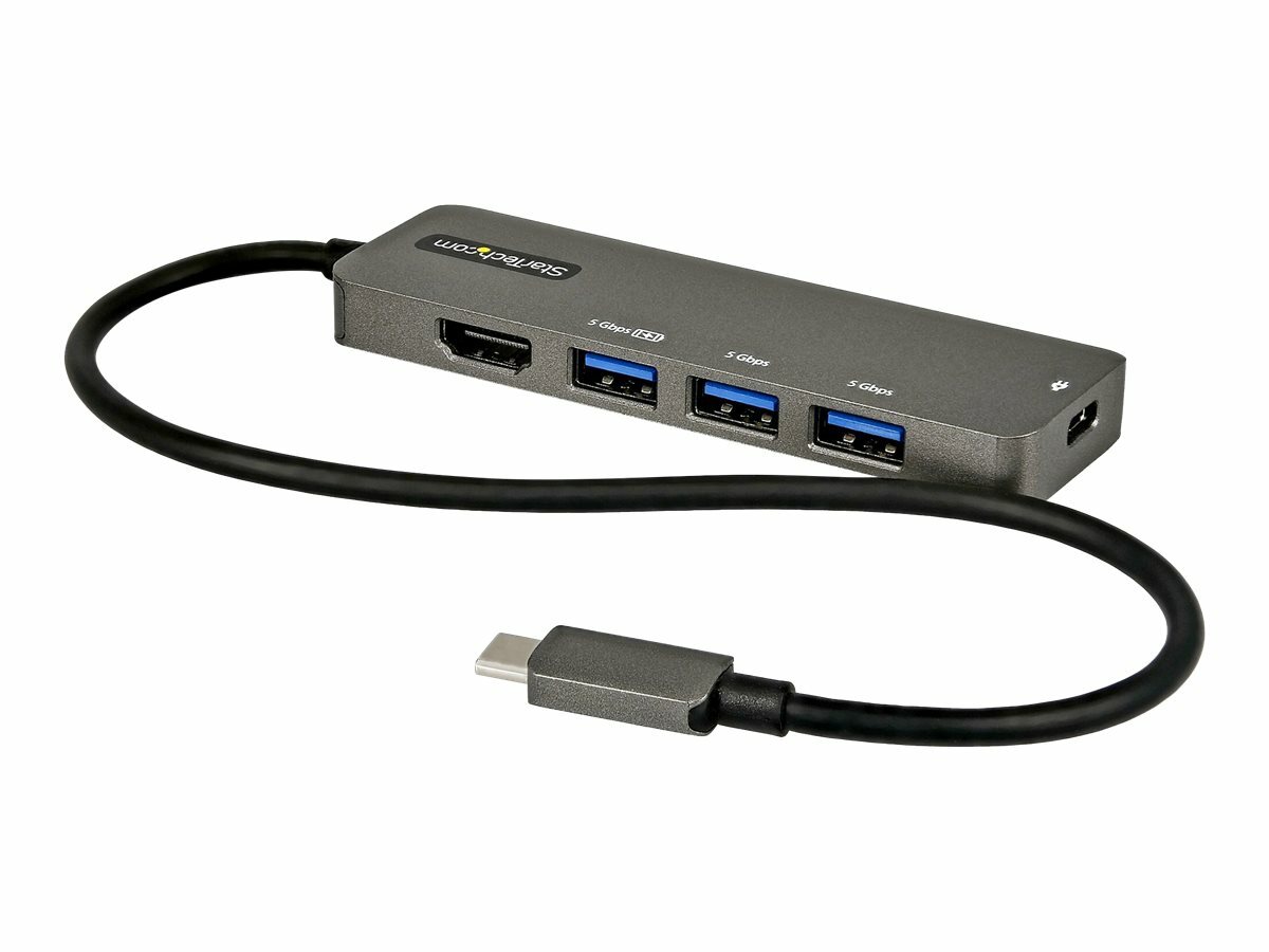 DKT30CHPD3 StarTech.com USB C Multiport Adapter, USB-C to HDMI 2.0b 4K 60Hz ~D~