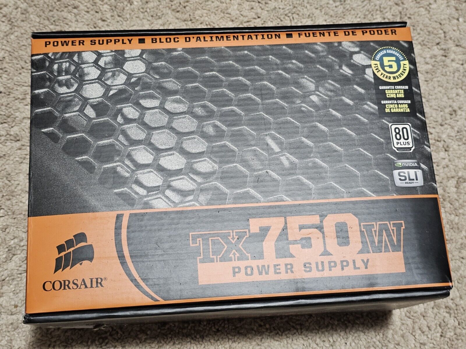 Corsair TX750 750W Power Supply
