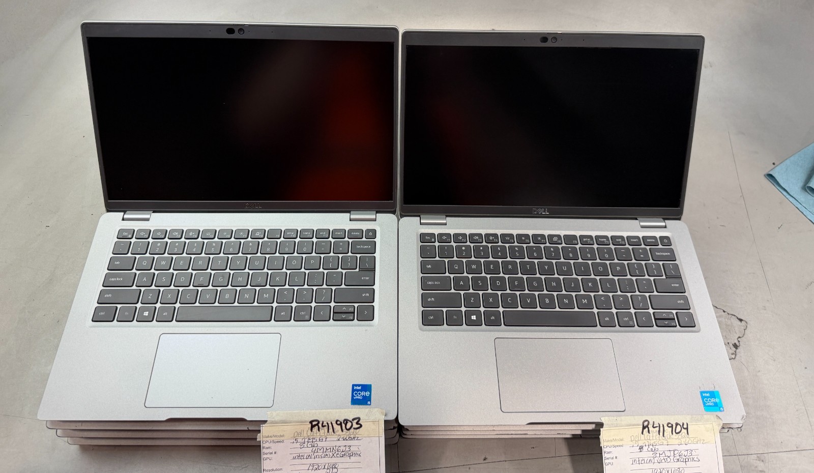(Lot of 8) Dell Latitude 5420 i5-1145G7 / 8GB RAM / NO SSD -RL6730