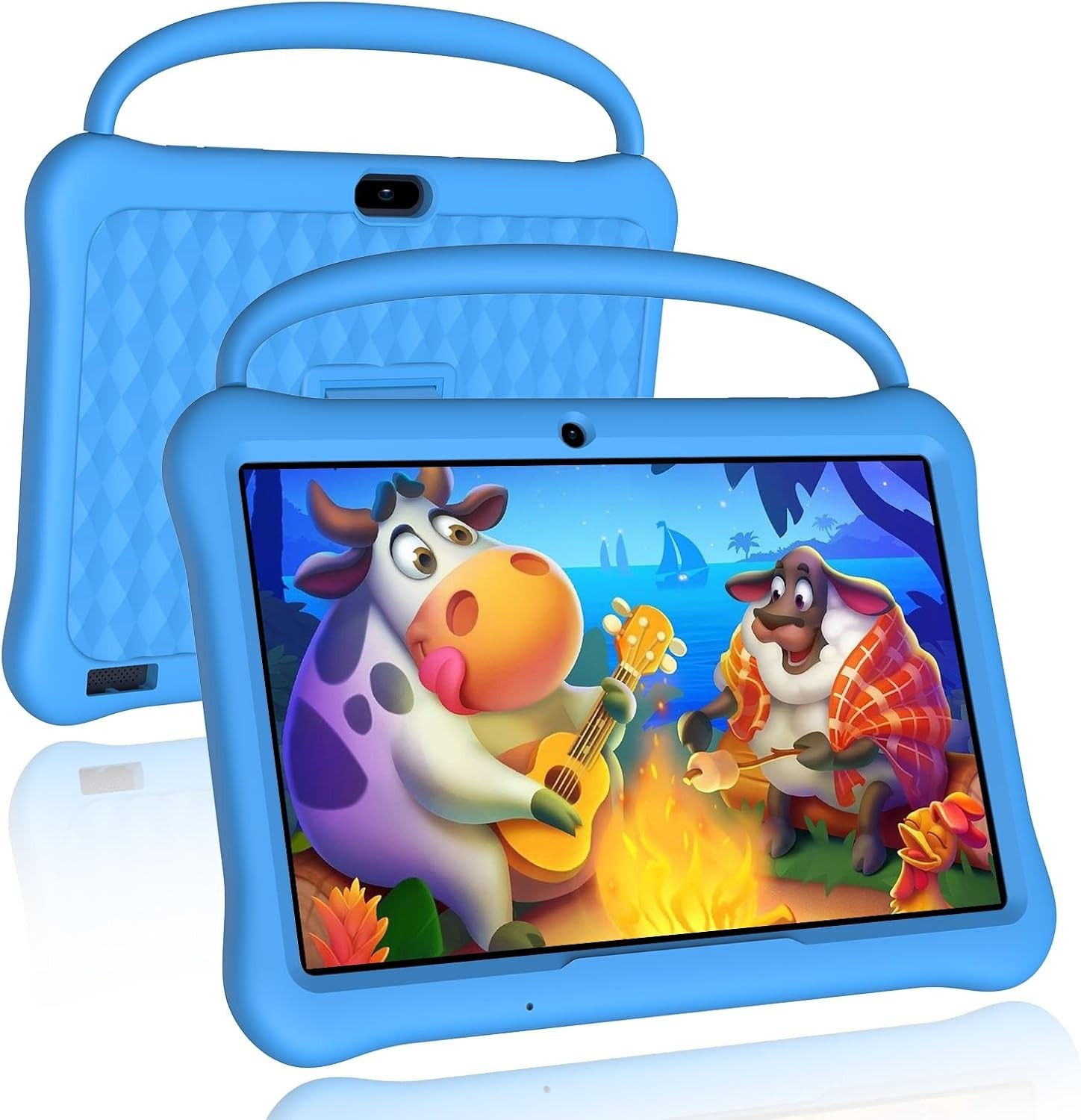 10 inch Android Tablet for Kids,64GB 1TB Expand,Parental Control Blue Tabletas