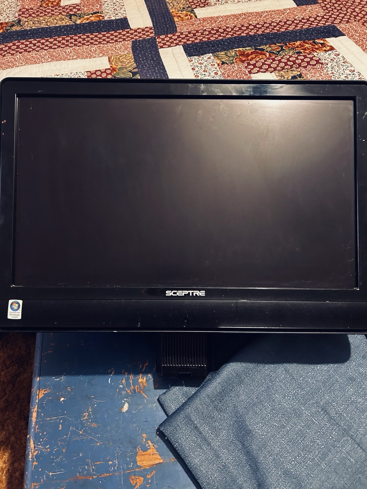 Sceptre X23WG-1080P 23in LCD Monitor 1080p 60Hz DVI/VGA Headphone Black